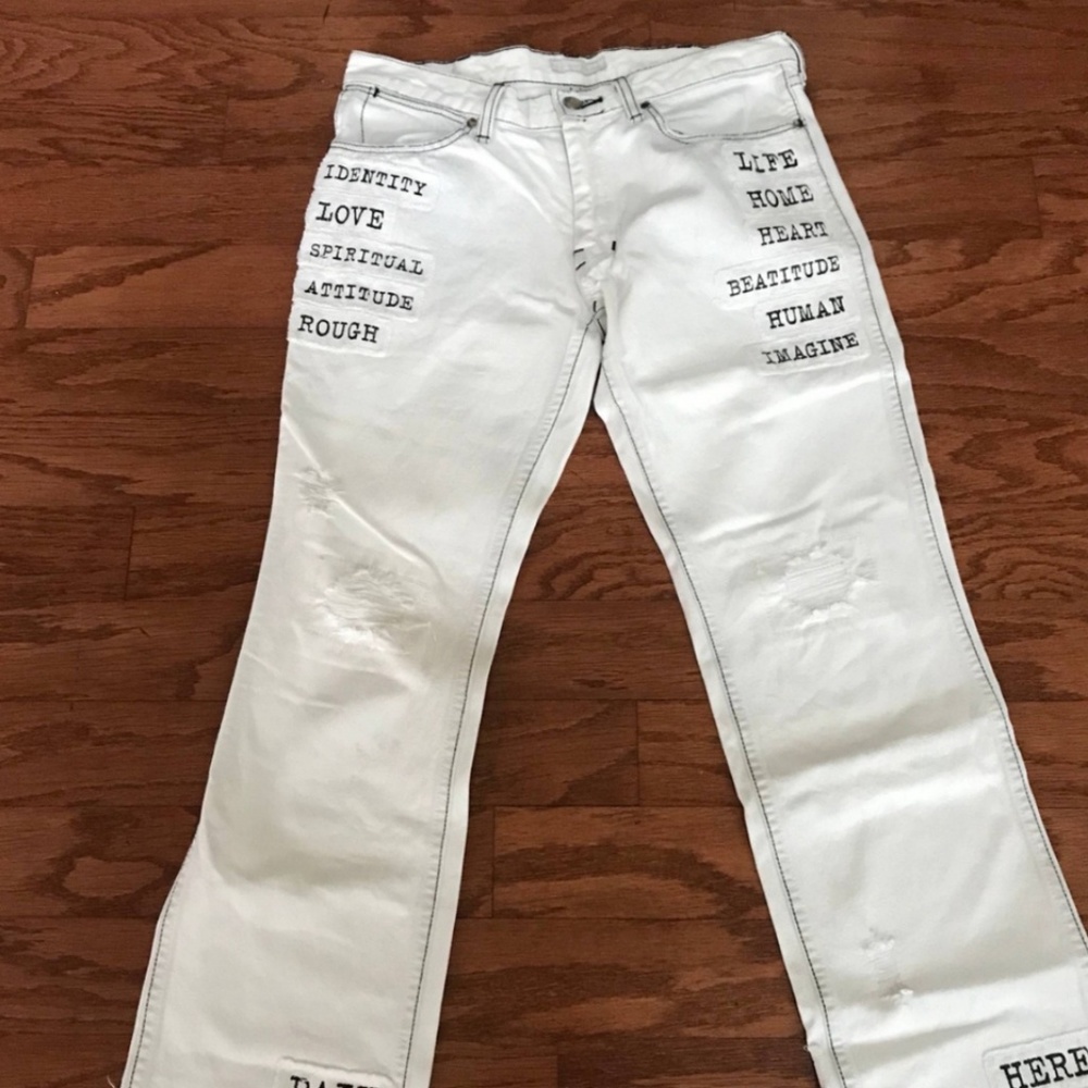 "Patchwork" Number (N)ine Jeans